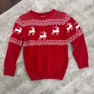 H&M Red Reindeer Sweater for Kids